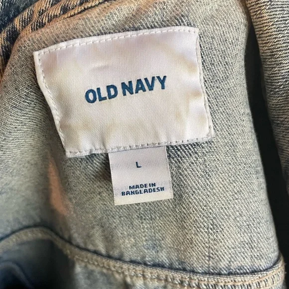 Old Navy Light Blue Denim Jacket - Picture 3 of 3
